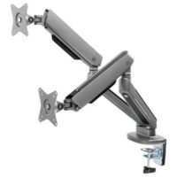 Twisted Minds Dual Premium Gaming Monitor Arm With RGB Lighting - Grey TM-54-C012-G - Image 3