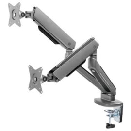 Twisted Minds Dual Premium Gaming Monitor Arm With RGB Lighting - Grey TM-54-C012-G - Image 3