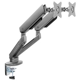 Twisted Minds Dual Premium Gaming Monitor Arm With RGB Lighting - Grey TM-54-C012-G - Image 4