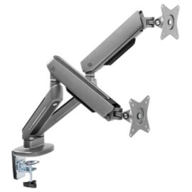 Twisted Minds Dual Premium Gaming Monitor Arm With RGB Lighting - Grey TM-54-C012-G - Image 6
