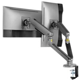 Twisted Minds Dual Premium Gaming Monitor Arm With RGB Lighting - Grey TM-54-C012-G - Image 10