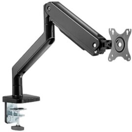 Twisted Minds Single Monitor Heavy Duty Spring Assisted Monitor Arm USB Port TM-60-C06