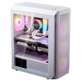 XPG VALOR AIR Plus Mid Tower Gaming Case White - Image 3