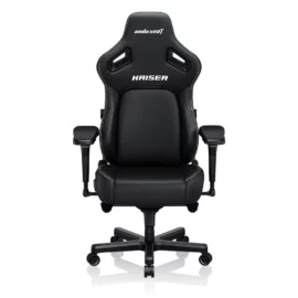 AndaSeat Kaiser 4 L Premium Leather Gaming Chair – Elegant Black – Free Shipping
