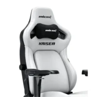 AndaSeat Kaiser 4 L Premium Leather Gaming Chair – Cloudy White – Free Shipping 6