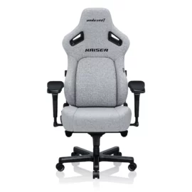 AndaSeat Kaiser 4 L Premium Fabric Gaming Chair – Ash Gray – Free Shipping