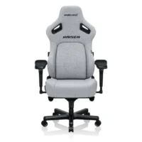 AndaSeat Kaiser 4 L Premium Fabric Gaming Chair – Ash Gray – Free Shipping 1