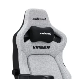 AndaSeat Kaiser 4 L Premium Fabric Gaming Chair – Ash Gray – Free Shipping 6