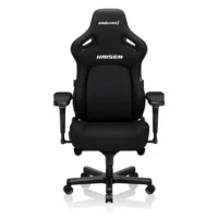 AndaSeat Kaiser 4 L Premium Fabric Gaming Chair – Carbon Black – Free Shipping