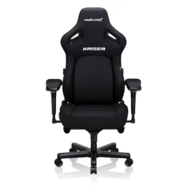 AndaSeat Kaiser 4 L Premium Fabric Gaming Chair – Carbon Black – Free Shipping