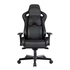 AndaSeat Kaiser 2 Pro Dark Knight Premium Leather Gaming Style Office Chair – Black – Free Shipping