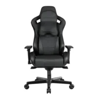 AndaSeat Kaiser 2 Pro Dark Knight Premium Leather Gaming Style Office Chair – Black – Free Shipping 1