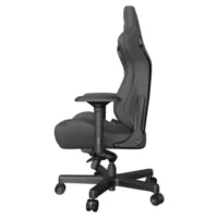 AndaSeat Kaiser 2 Leather Gaming Chair, XL Premium Ergonomic Gamer Chair for Adults, Plus Size Video Game Chairs, Memory Foam Neck Pillow & Lumbar Back Support – Black – Free Shipping 3