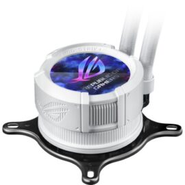 ASUS ROG STRIX LC III ARGB LCD 360mm All-in-One Liquid Cooler (White) - Image 6