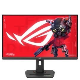 Asus ROG Strix XG27UCG Dual mode Gaming Monitor – 27-inch 3840x2160, dual mode (4K 160Hz or FHD 320Hz), 1ms (GTG), Fast IPS, Extreme Low Motion Blur Sync, USB Type-C, G-Sync compatible (processing), DisplayWidget Center, tripod socket, HDR, Aura Sync