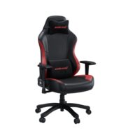 Anda Seat Luna Gaming Chair Ergonomic Reclining Video Game Chair Black/Red