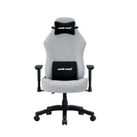 Anda Seat Luna Gaming Chair Fabric Ergonomic Reclining Video Game Chair Gray - Image 2