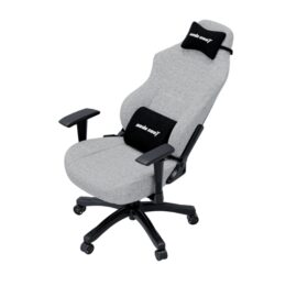 Anda Seat Luna Gaming Chair Fabric Ergonomic Reclining Video Game Chair Gray - Image 4
