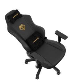 Anda Seat Phantom 3 Gaming Chair Ergonomic Design Widened Seat Cushion Black/Gold - Image 5