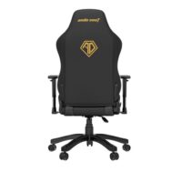 Anda Seat Phantom 3 Gaming Chair Ergonomic Design Widened Seat Cushion Black/Gold - Image 6