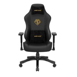 Anda Seat Phantom 3 Gaming Chair Ergonomic Design Widened Seat Cushion Black/Gold