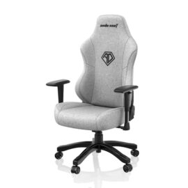 Anda Seat Phantom 3 Gaming Chair Ergonomic Design Widened Seat Cushion Fabric Ash Gray - Image 2