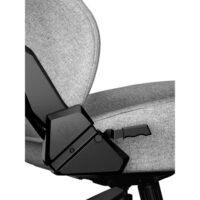 Anda Seat Phantom 3 Gaming Chair Ergonomic Design Widened Seat Cushion Fabric Ash Gray - Image 6