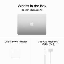 Apple MacBook Air 13" MXCT3 M3 8-Core Chip 16GB Unified RAM | 512GB SSD Silver - Image 3