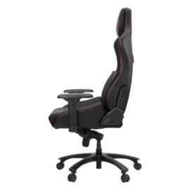 Asus ROG Chariot X Core SL301C Gaming Chair in racing-car style, featuring an adjustable high-density foam headrest, memory-foam lumbar support, 4D armrests, tilt mechanism, durable class 4 gas lift, and durable premium PU leather for a premium gaming experience - Image 5