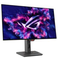 Asus ROG Strix OLED XG27AQDMG Gaming Monitor 27-inch (26.5-inch viewable) 1440p glossy WOLED panel, 240 Hz, 0.03 ms, custom heatsink, OLED Anti-flicker, ASUS OLED Care, uniform brightness, G-SYNC® compatible, 99% DCI-P3, and DisplayWidget Center - Image 3