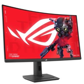 Asus ROG Strix XG32WCS USB Type-C Gaming Monitor 32-inch (31.5 viewable) 2560x1440, Curved, 180Hz (Above 144Hz), 1ms (GTG), Fast VA, Extreme Low Motion Blur Sync, USB Type-C, FreeSync, DisplayWidget Center, tripod socket, HDR - Image 3