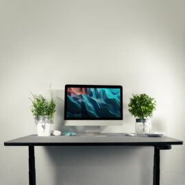 MXG SMD-02-AI Dual Motor SIT Stand Smart Desk With APP Control 3 Stage Standard