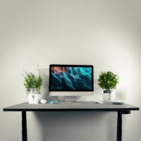 MXG SMD-02-AI Dual Motor SIT Stand Smart Desk With APP Control 3 Stage Standard