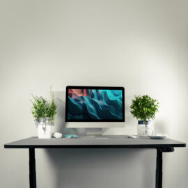 MXG SMD-02-AI Dual Motor SIT Stand Smart Desk With APP Control 3 Stage Standard