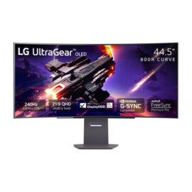 LG 45 UltraGear 45GS95QE-B 1440p 240Hz OLED Curved FreeSync Premium Pro Gaming Monitor
