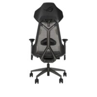 Asus ROG Destrier Ergo SL400 Gaming Chair with futuristic cyborg aesthetic, versatile seat adjustments for the perfect posture, mobile gaming arm support mode, and acoustic panel for less distraction and more immersive gaming experience - Image 4