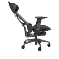 Asus ROG Destrier Ergo SL400 Gaming Chair with futuristic cyborg aesthetic, versatile seat adjustments for the perfect posture, mobile gaming arm support mode, and acoustic panel for less distraction and more immersive gaming experience - Image 6