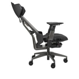 Asus ROG Destrier Ergo SL400 Gaming Chair with futuristic cyborg aesthetic, versatile seat adjustments for the perfect posture, mobile gaming arm support mode, and acoustic panel for less distraction and more immersive gaming experience - Image 6