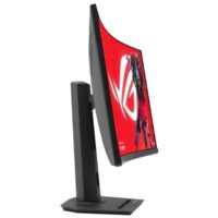 Asus ROG Strix XG32WCMS USB Type-C Gaming Monitor 32-inch (31.5 viewable) 2560x1440, Curved, 280Hz (Above 144Hz), 1ms (GTG), Fast VA, Extreme Low Motion Blur Sync, USB Type-C, DisplayWidget Center, tripod socket, HDR - Image 4