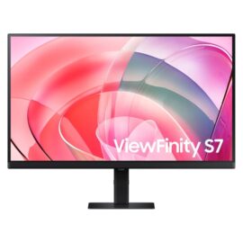 SAMSUNG S7 S70D LS27D706EAMXUE ViewFinity Monitor, 27" IPS Display, 4K UHD Resolution, 60Hz Refresh Rate, 5ms Response Time, 1.07b Color Display, Adaptive Picture, Eye Saver Mode