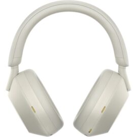 Sony WH-1000XM5 Noise-Canceling Wireless Over-Ear Headphones (Silver) - Image 2
