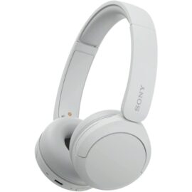 Sony WH-CH520 Wireless On-Ear Headphones with Microphone (White)