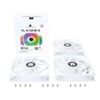 Thermalright TL-C12CW-S X3 CPU Fan 120mm White ARGB Case Cooler Fan - Image 6