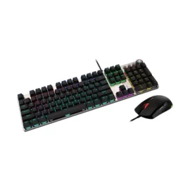 MSI Forge GK310 Combo, Gaming RGB Mechanical Keyboard & Forge Mouse Set, Anti-Ghosting, 7200 DPI Optical Sensor – Red Switches 2