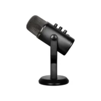 MSI IMMERSE GV60 Streaming Microphone, Plug & Play, 24bit/96kHz, 4D Pickup, For Singing, Podcasts, Interviews, Meetings, Gaming, Zero-latency, Built-in 3.5mm, 3m USB Cable, Dedicated Dials with Mic Mute Button 2
