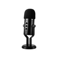 MSI IMMERSE GV60 Streaming Microphone, Plug & Play, 24bit/96kHz, 4D Pickup, For Singing, Podcasts, Interviews, Meetings, Gaming, Zero-latency, Built-in 3.5mm, 3m USB Cable, Dedicated Dials with Mic Mute Button 4