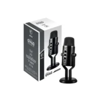 MSI IMMERSE GV60 Streaming Microphone, Plug & Play, 24bit/96kHz, 4D Pickup, For Singing, Podcasts, Interviews, Meetings, Gaming, Zero-latency, Built-in 3.5mm, 3m USB Cable, Dedicated Dials with Mic Mute Button 5