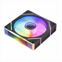 1st Player FC-BK-3in1 PC Case Fan 120mm, 3 Pack, Black - Image 3