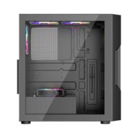 1st Player T7 ATX Gaming Case Black - Image 3