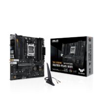 ASUS TUF GAMING A620M-PLUS WiFi AMD AM5 Ryzen7000 microATX Gaming Motherboard